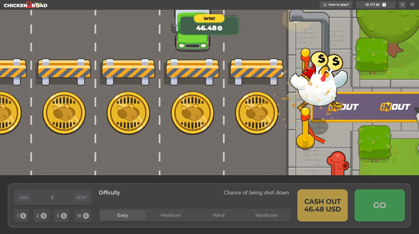 Vantaggi del gioco mobile Chicken Road 2